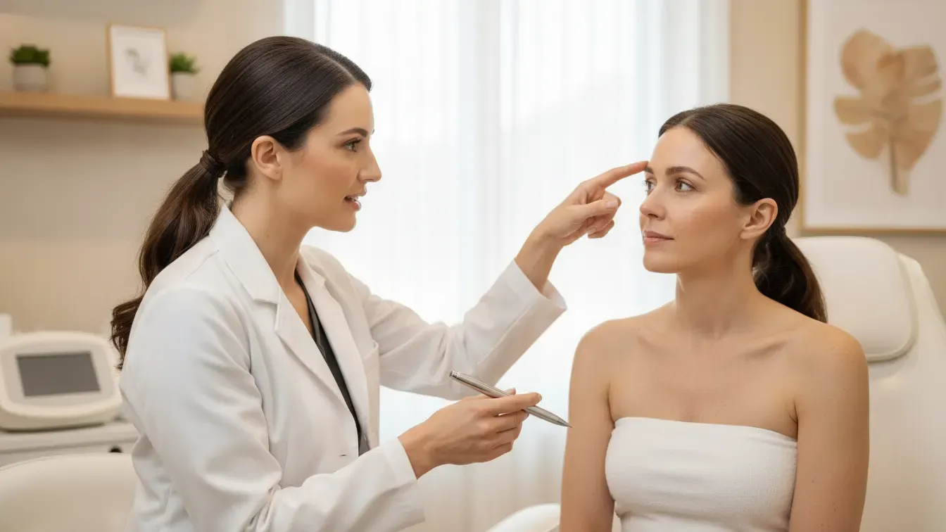 Consultation about Botox, Dysport, and Xeomin treatment options