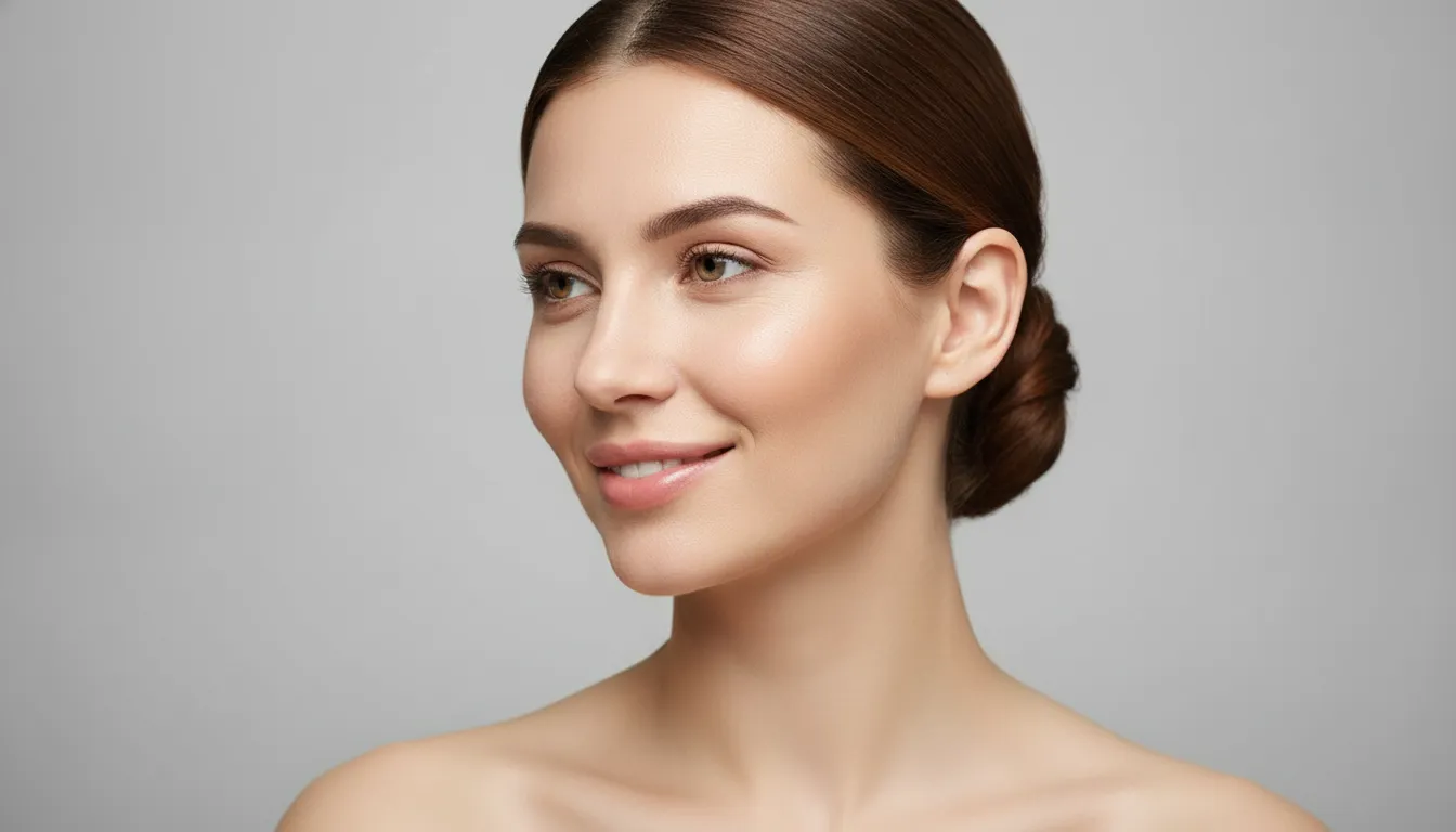 Illustration of gradual facial volume restoration for Sculptra before and after education