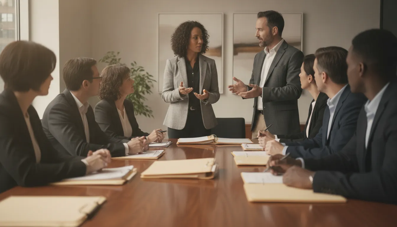 Washington employer preparing health plan quote information with an advisor