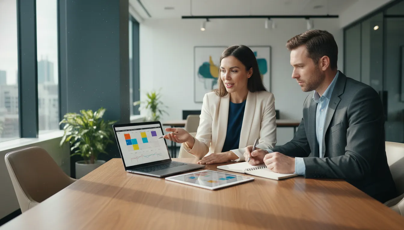 Benefits advisor and HR leader planning a year-round service calendar