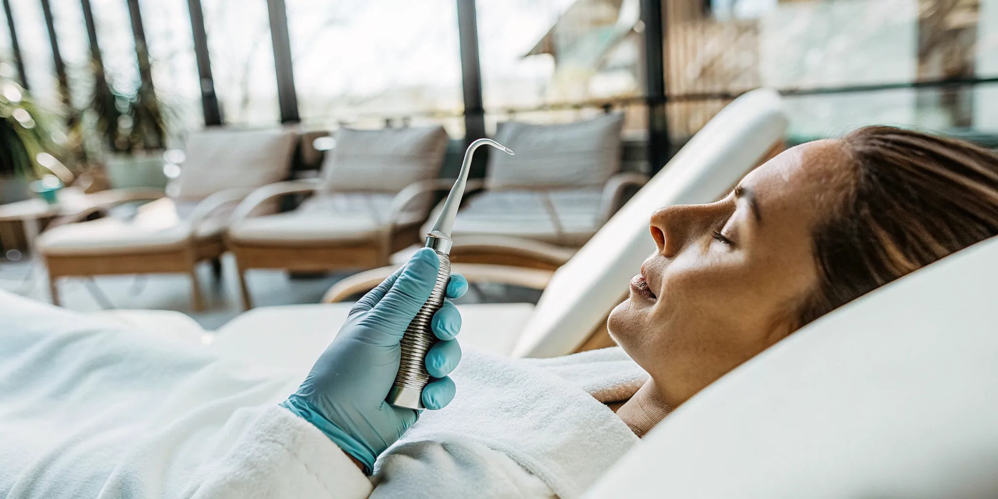 Computerized dental anesthesia delivery system used for comfortable root canal treatments