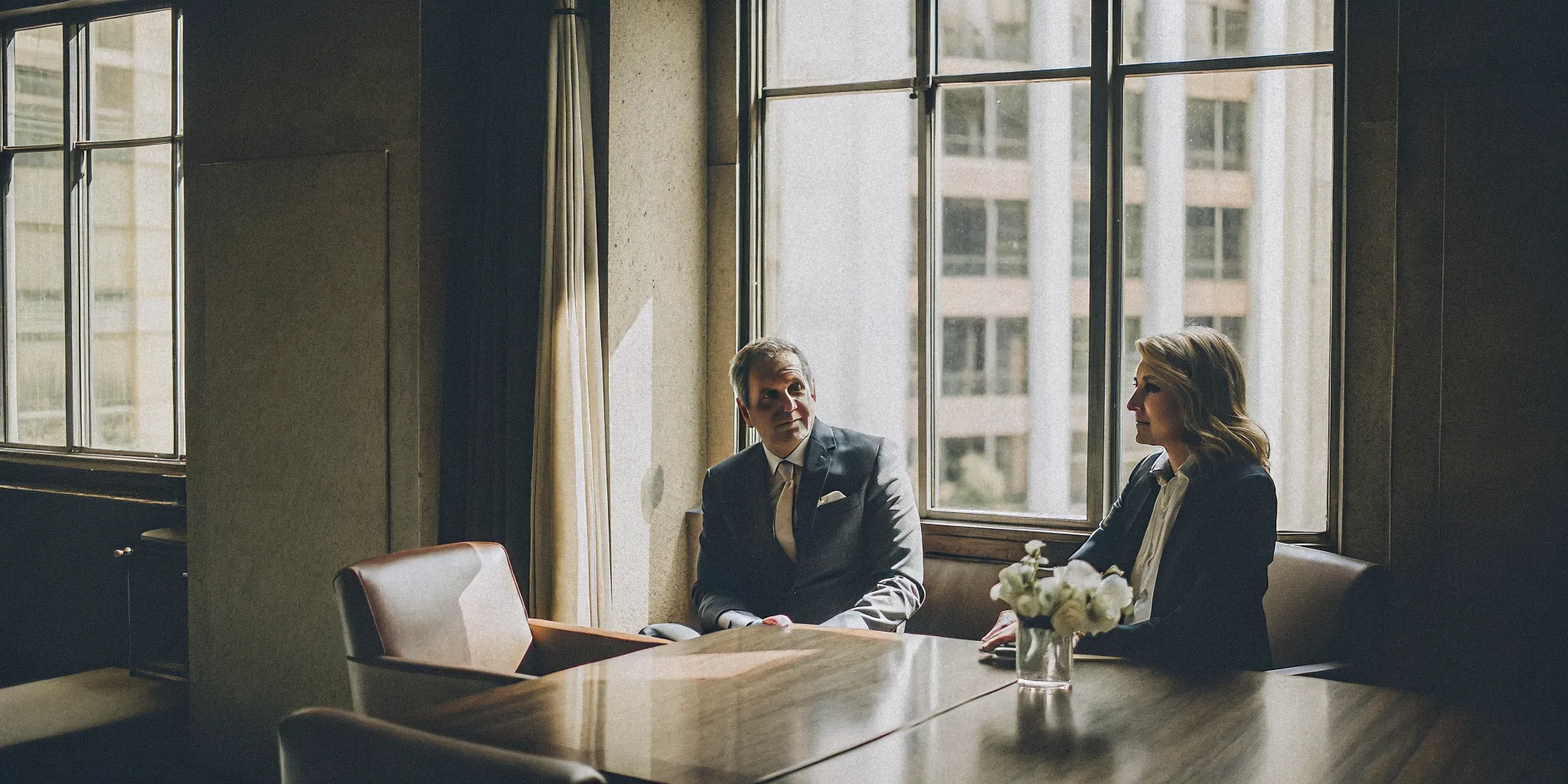 A wrongful death attorney discusses a case during a free consultation.