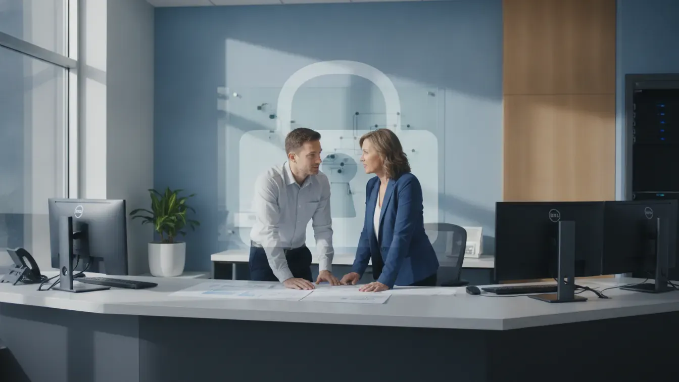 Austin healthcare practice reviewing HIPAA compliance IT safeguards