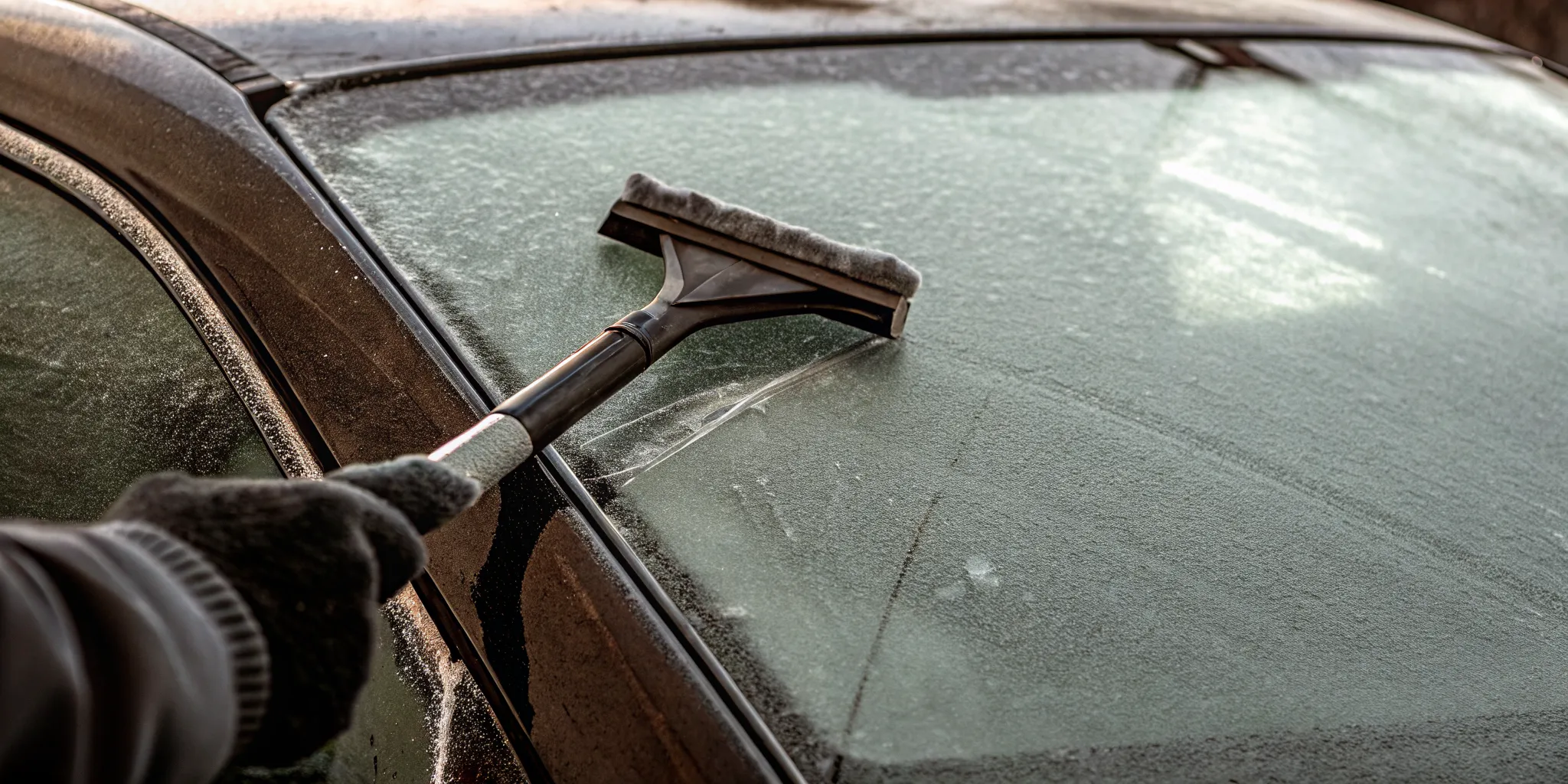 The Edge large-format heavy duty ice scraper product