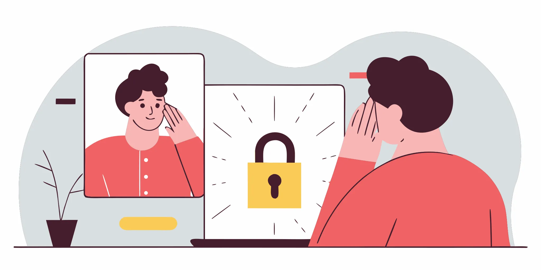 Identity verification service decision framework without stored images
