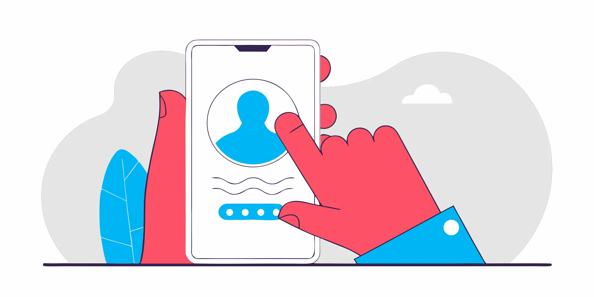 Privacy-focused biometric verification on a smartphone for identity assurance