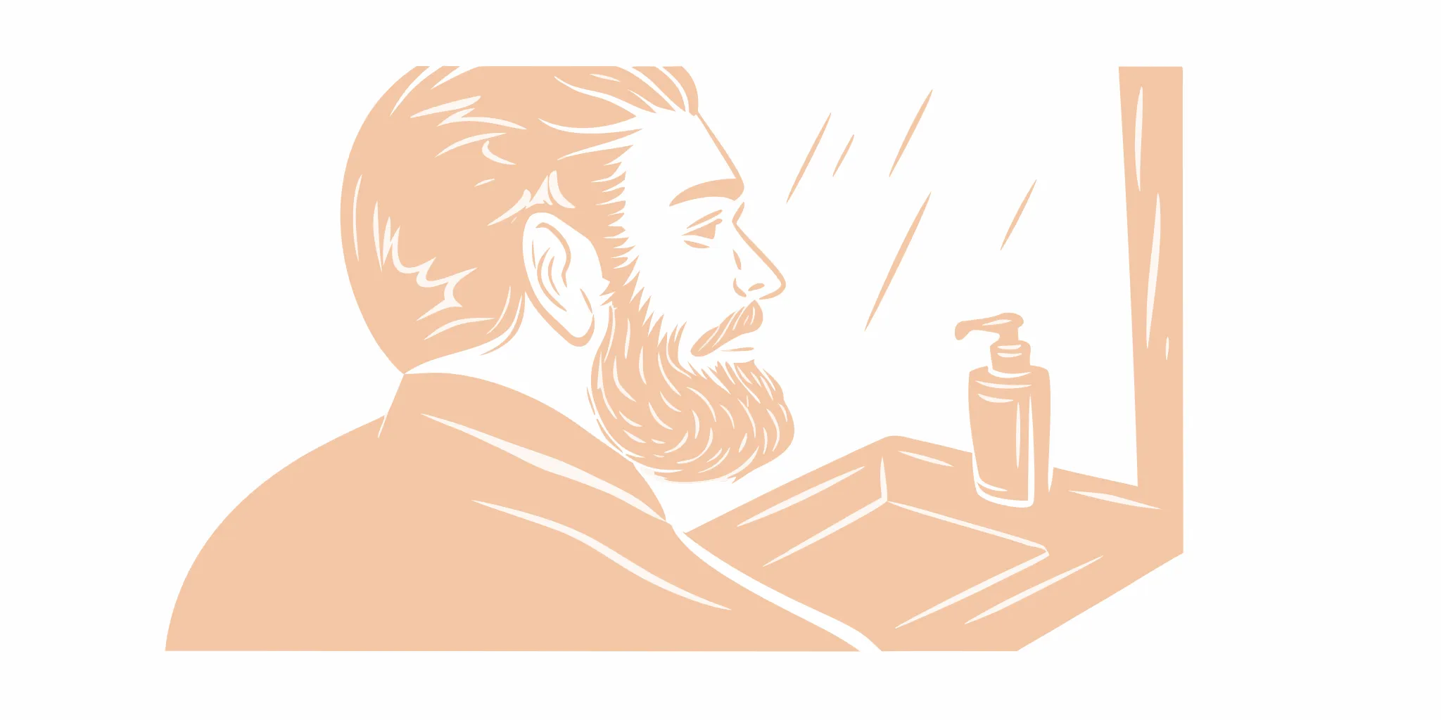 DALYSMOOTH beard care routine for reducing beard flakes