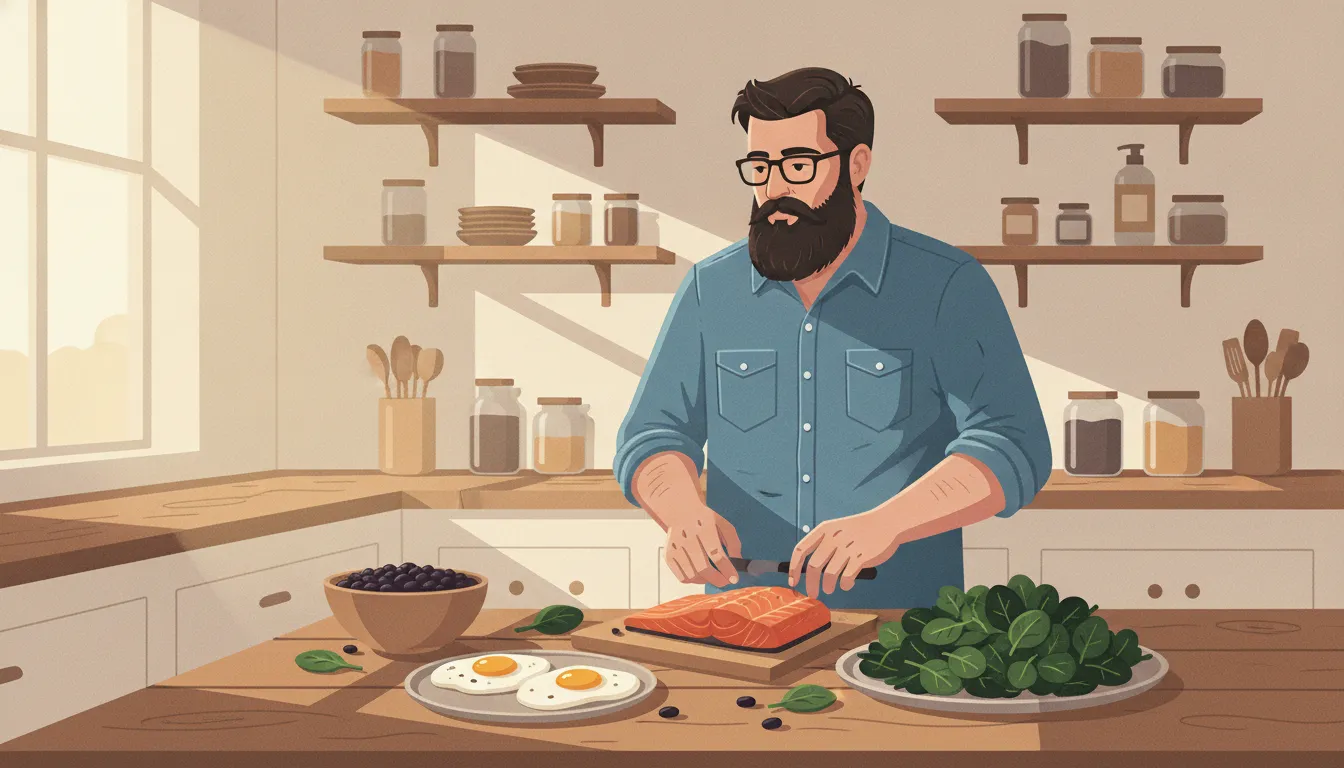 Varied protein foods for overall nutrition