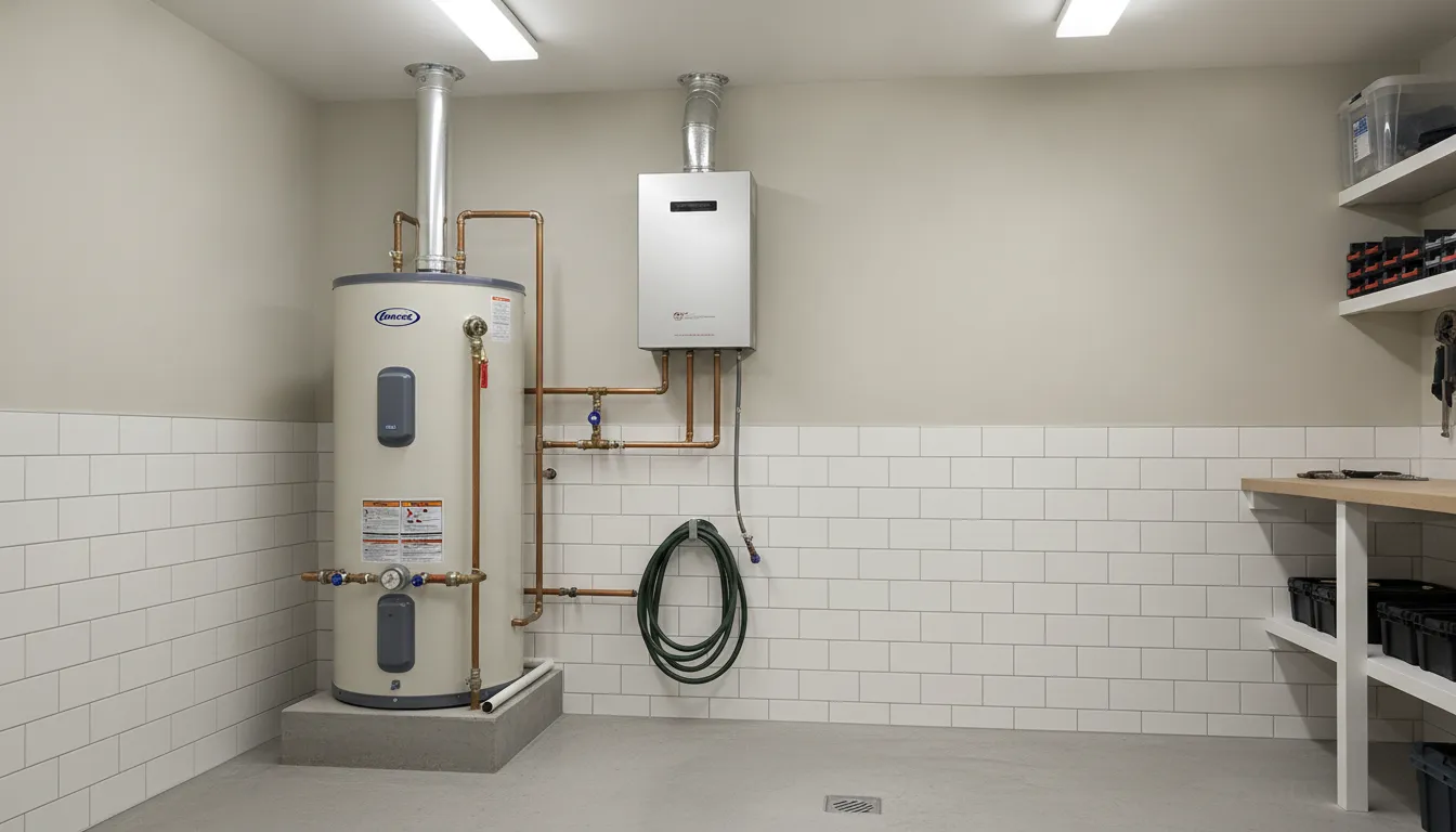 Tank and tankless options considered during water heater replacement