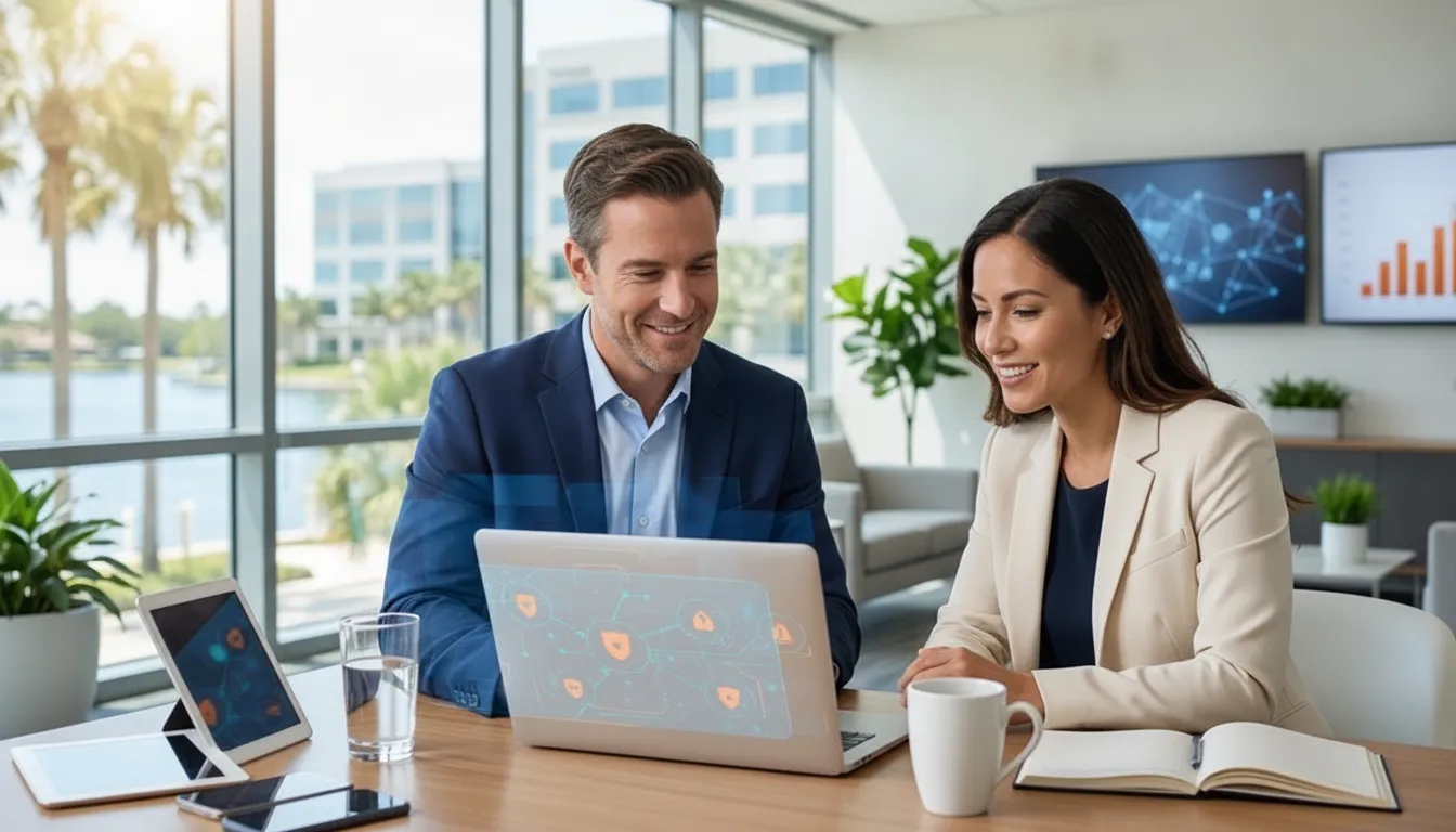 IT administrator reviewing Microsoft 365 device management options