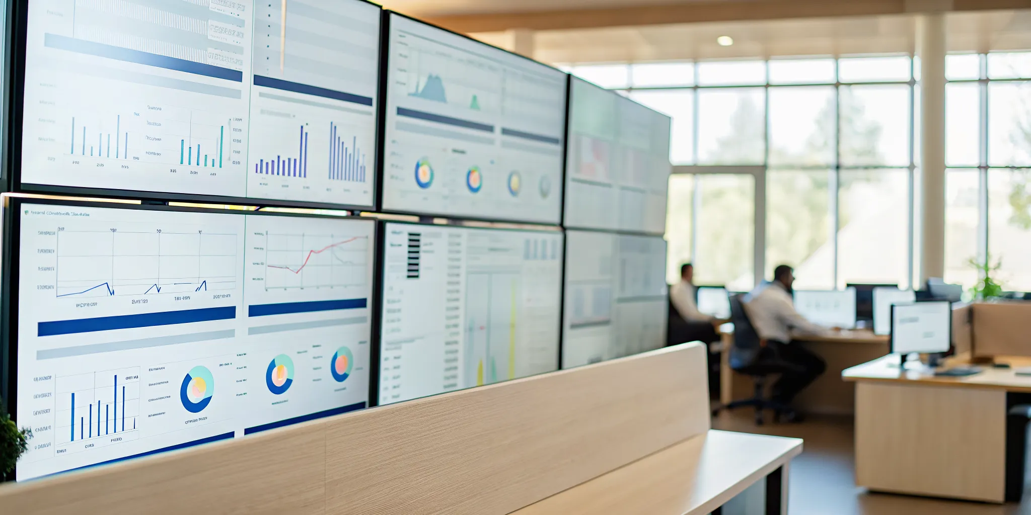 Cybersecurity monitoring dashboard with threat detection analytics