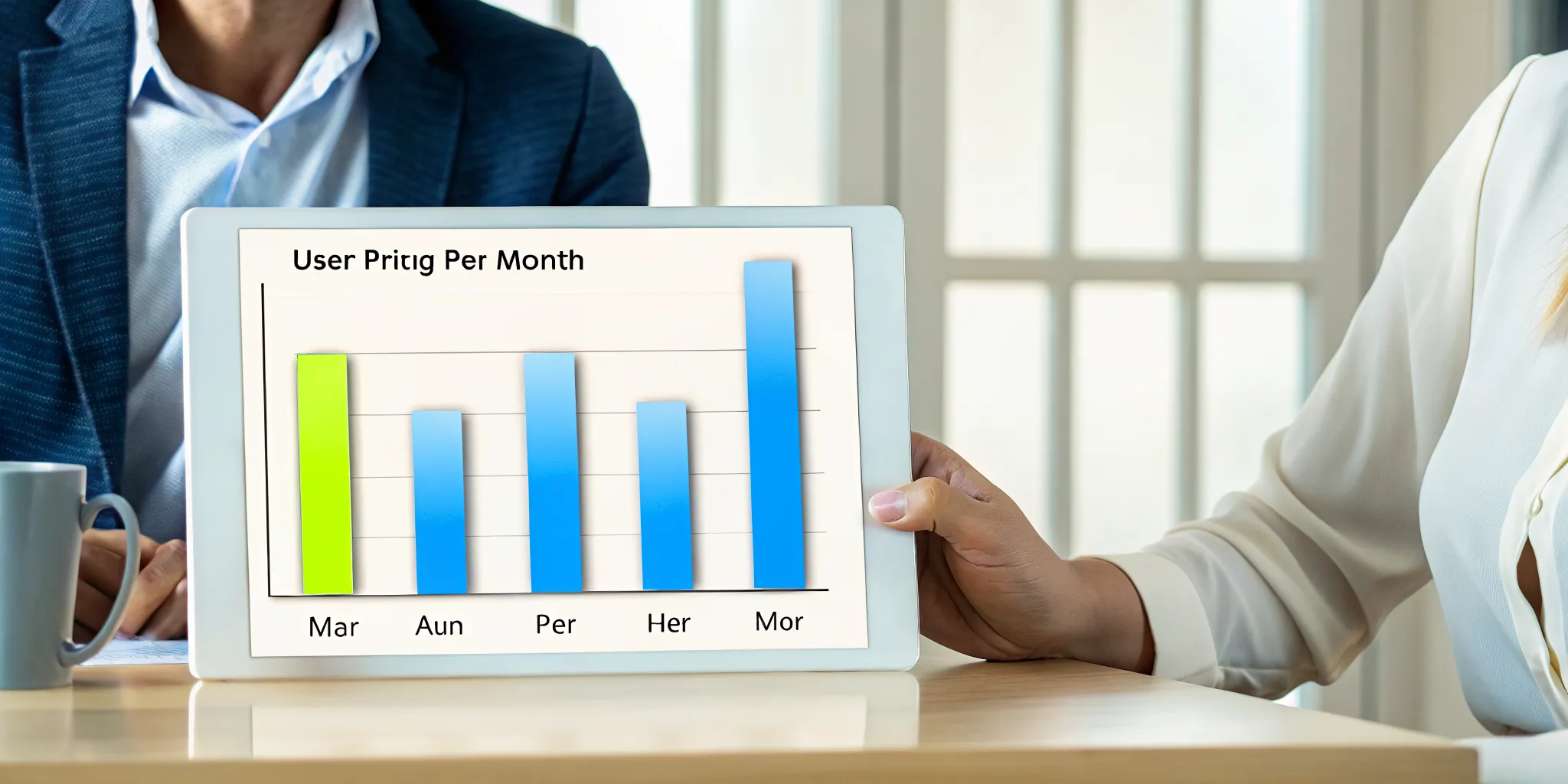 Bar chart showing managed IT pricing per user per month for Tampa businesses with 25-100 employees