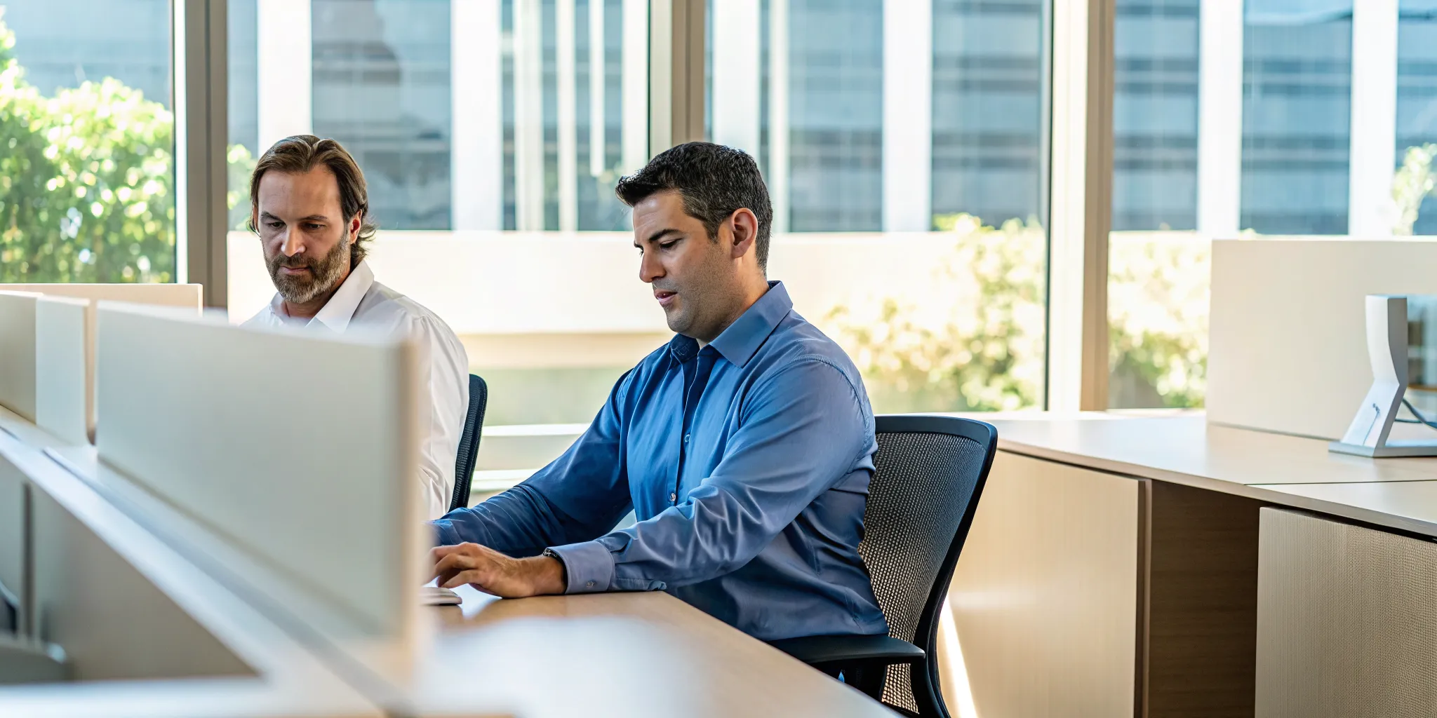 Tampa in-house IT team collaborating with co-managed IT partner on network infrastructure