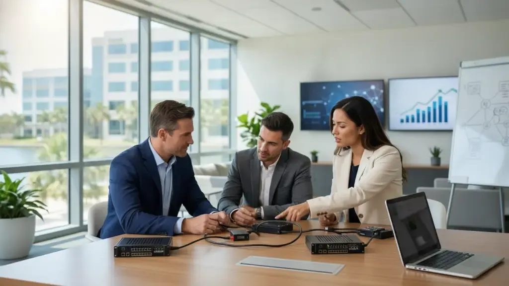 Security team reviewing Microsoft 365 E3 and E5 protection requirements