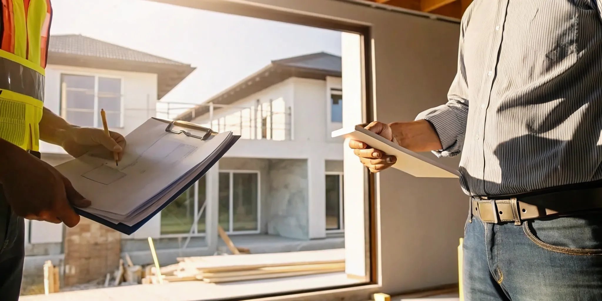 Building professional inspecting residential work for an after the fact permit in Florida