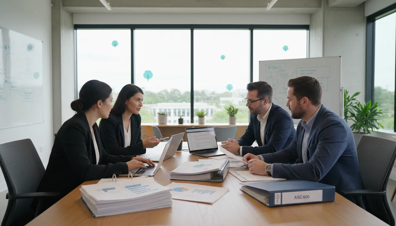SaaS revenue recognition audit readiness review for ASC 606 documentation