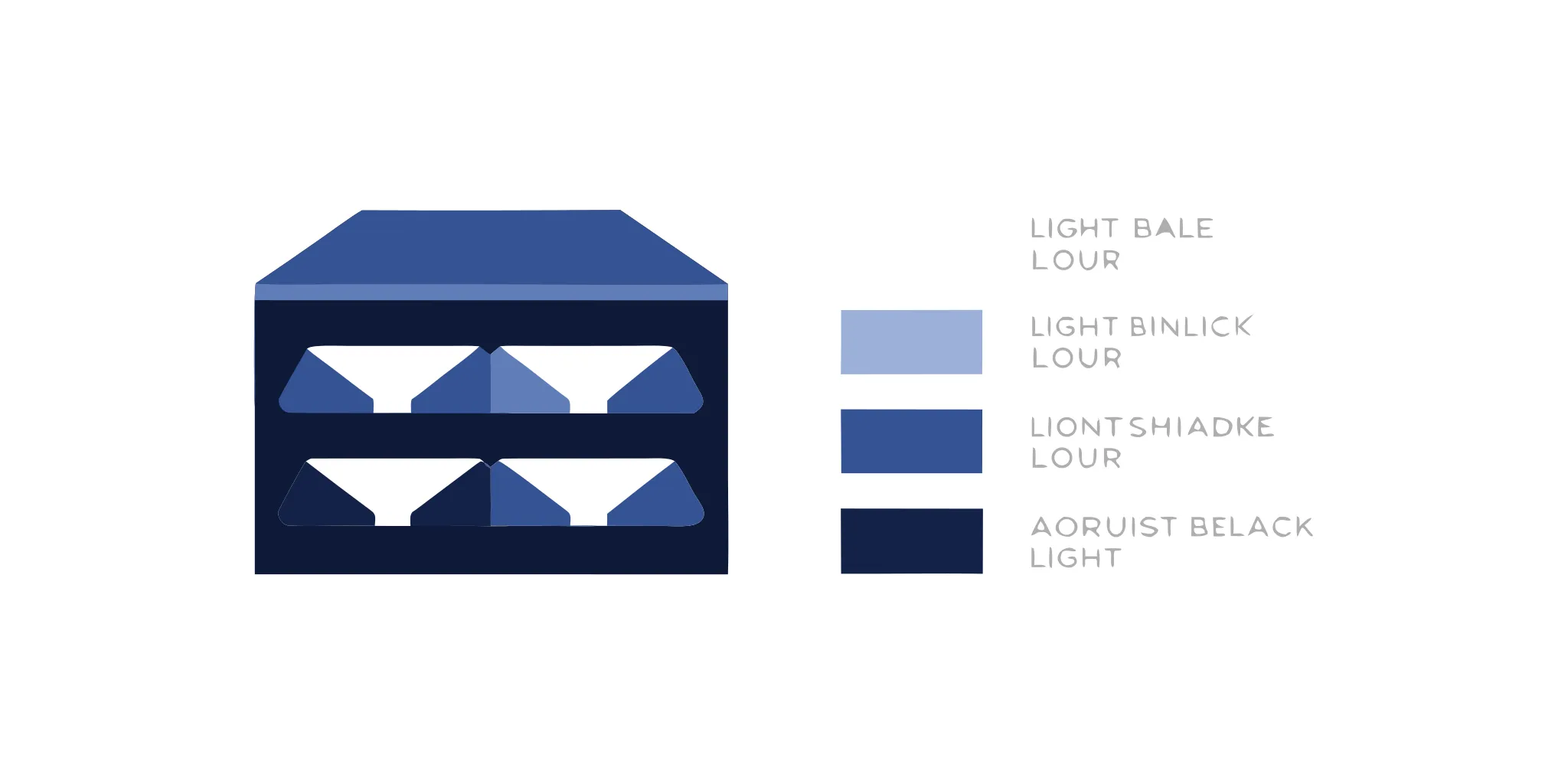 A modern sunglasses display rack organizing various styles in a retail store.