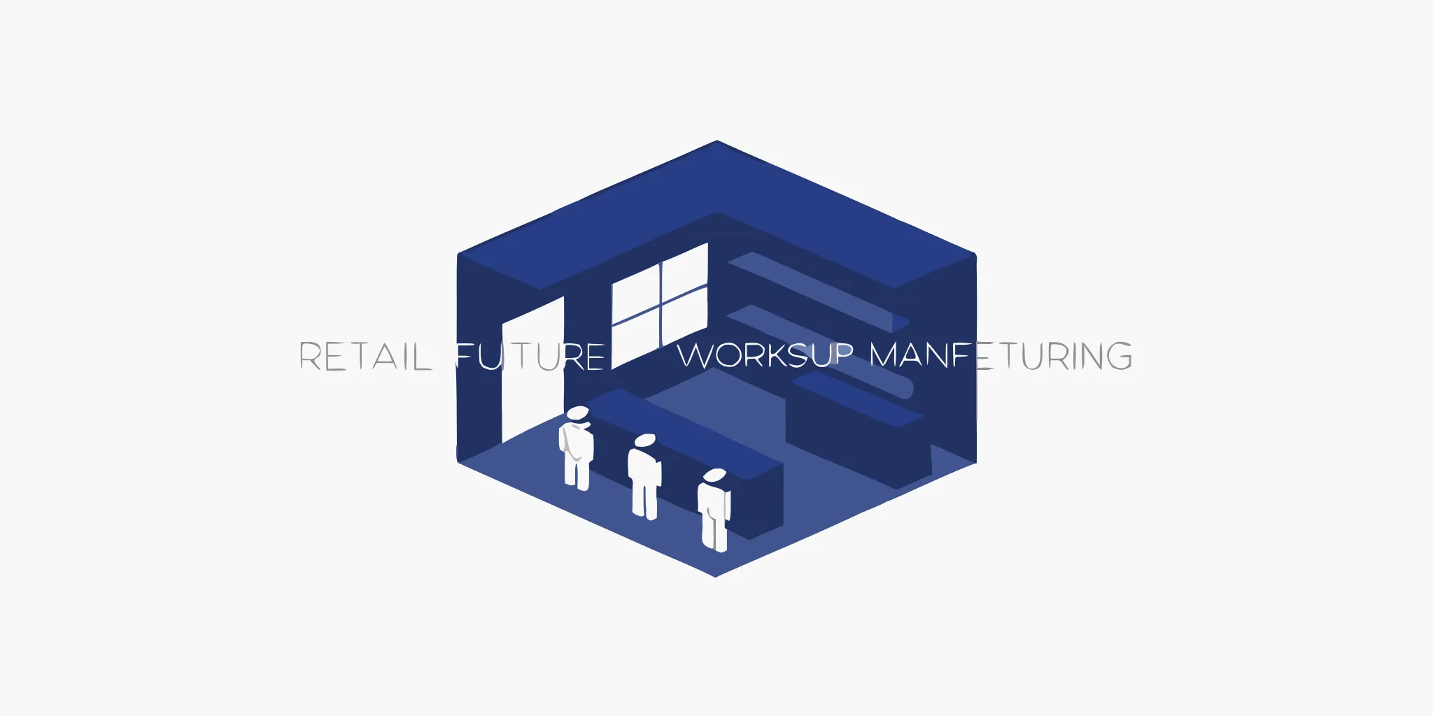 Custom retail fixtures being manufactured in a professional workshop facility