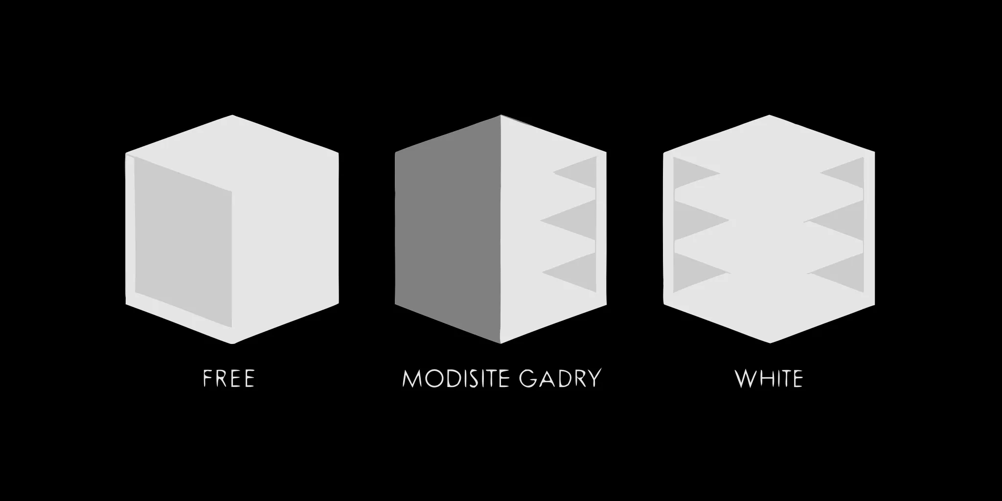 Different types of point of purchase displays used in a retail store.