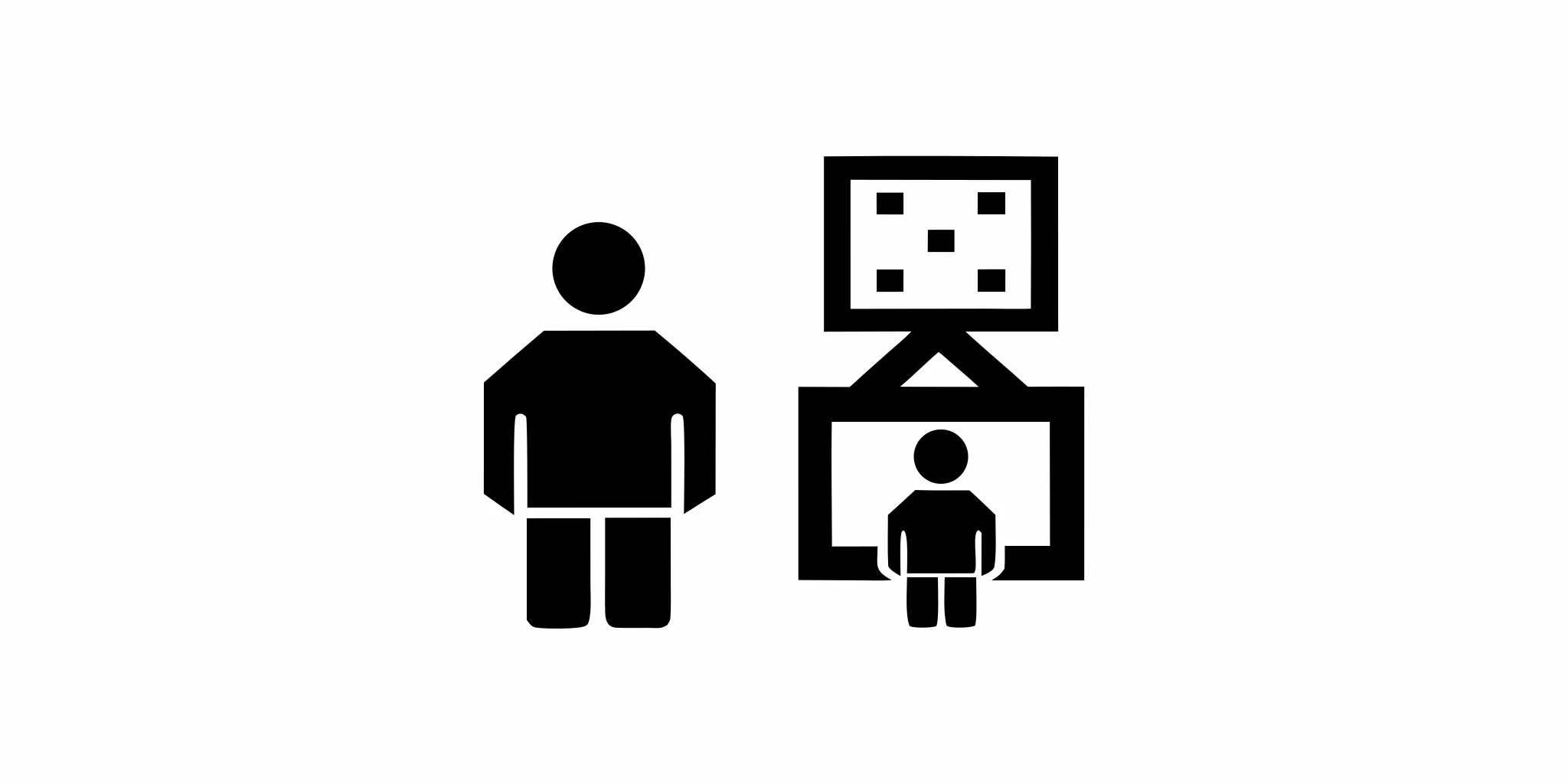 Digital workflow for service dispatch showing scheduling, job assignment, and technician icons.