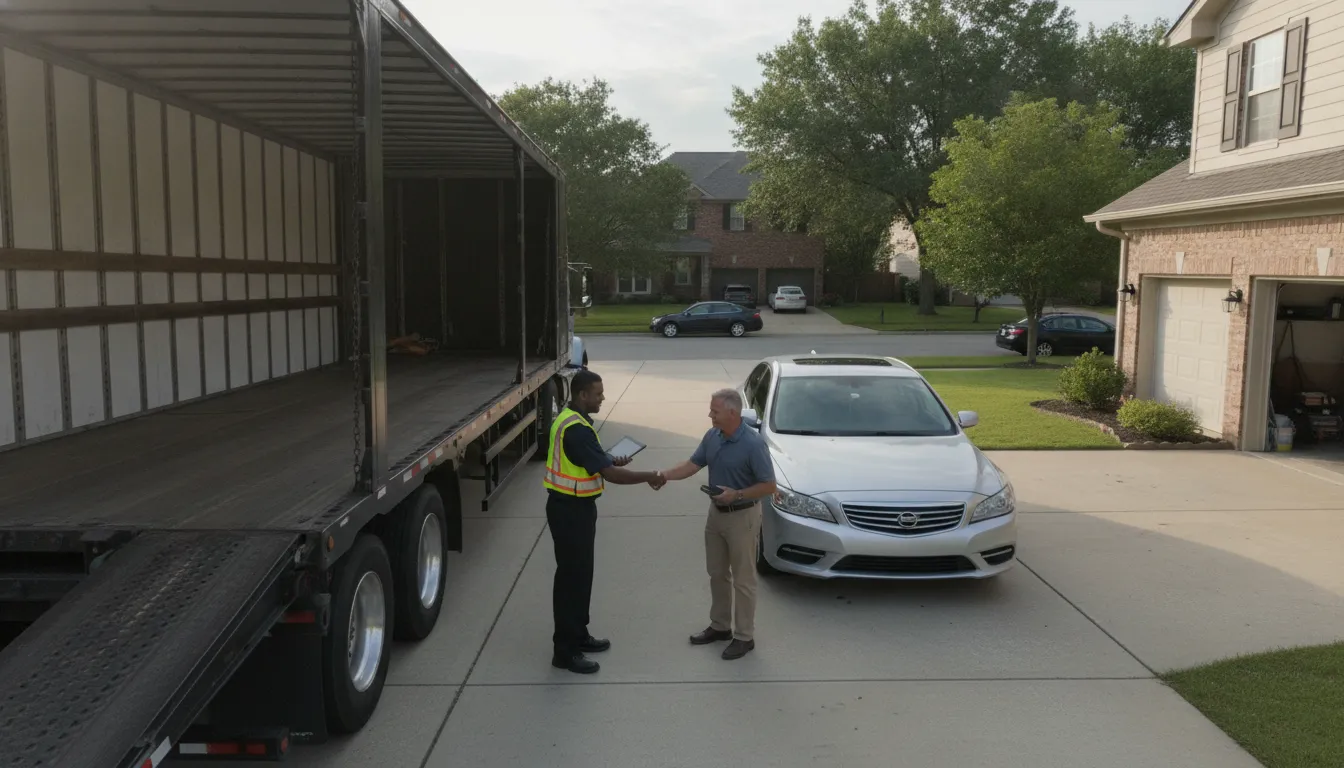 Checklist for how to ship a car bought from a private seller
