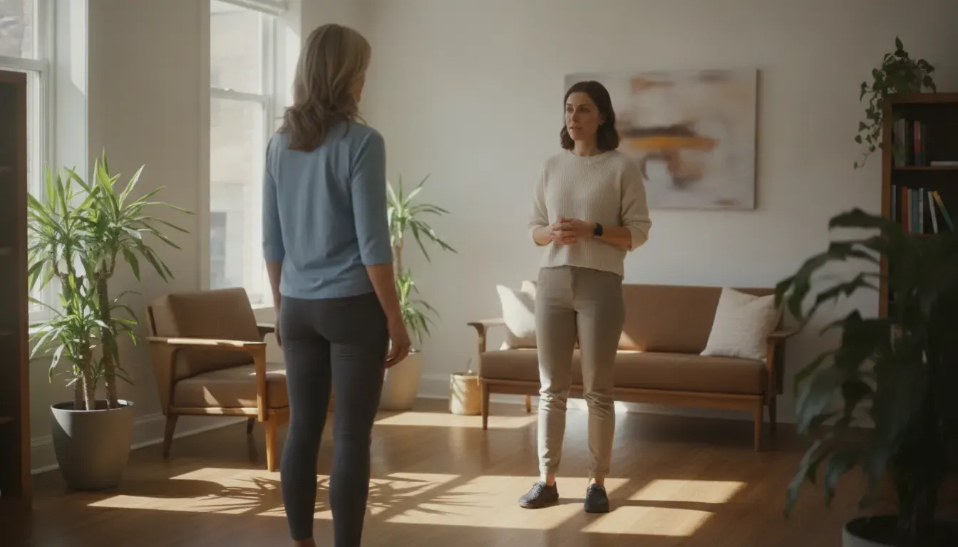 Clinician-guided movement assessment for a patient with joint pain in Glen Carbon