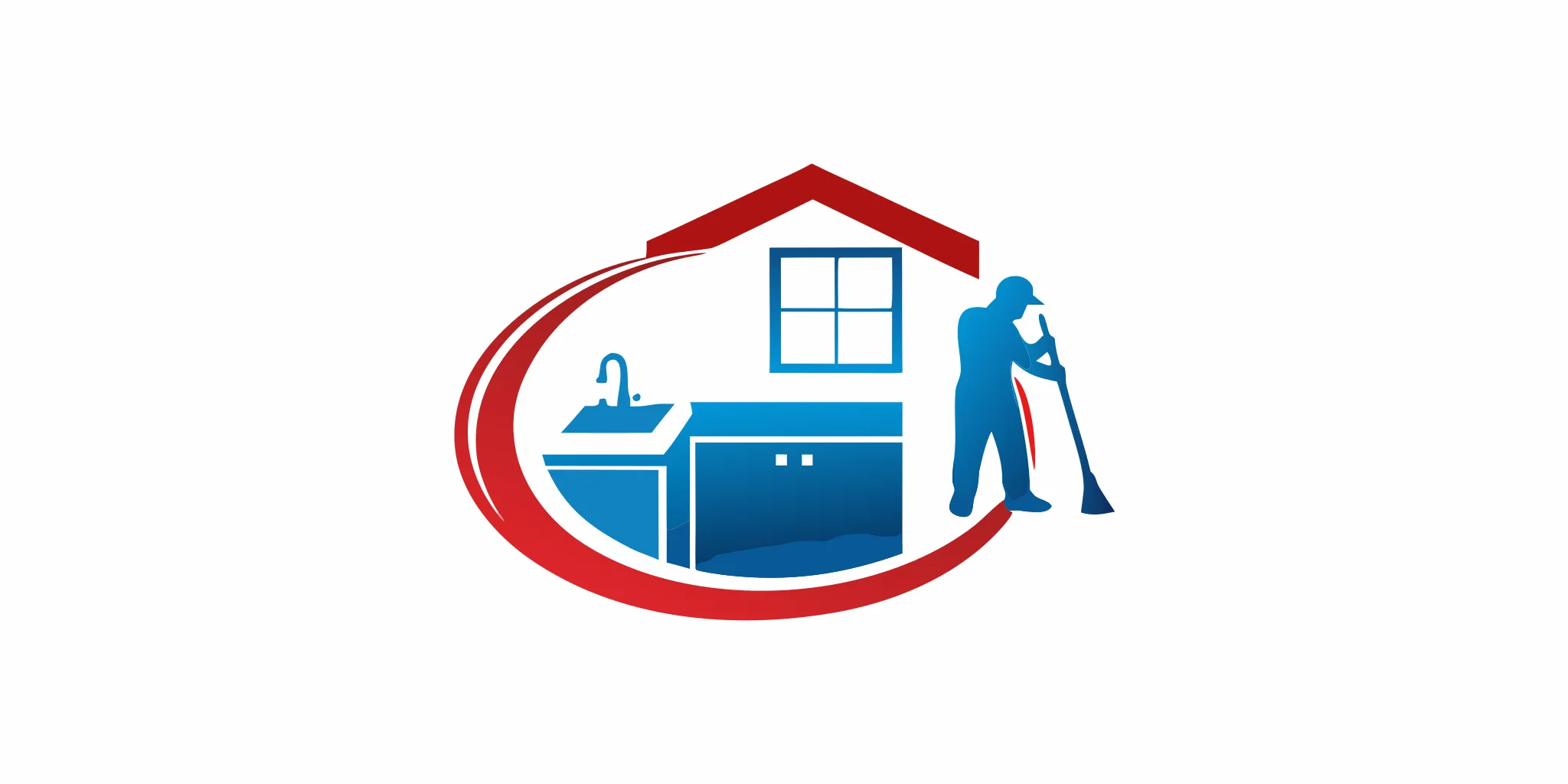 Professional plumber using a hydro jetting wand to clear grease from a kitchen drain in an Orange County home