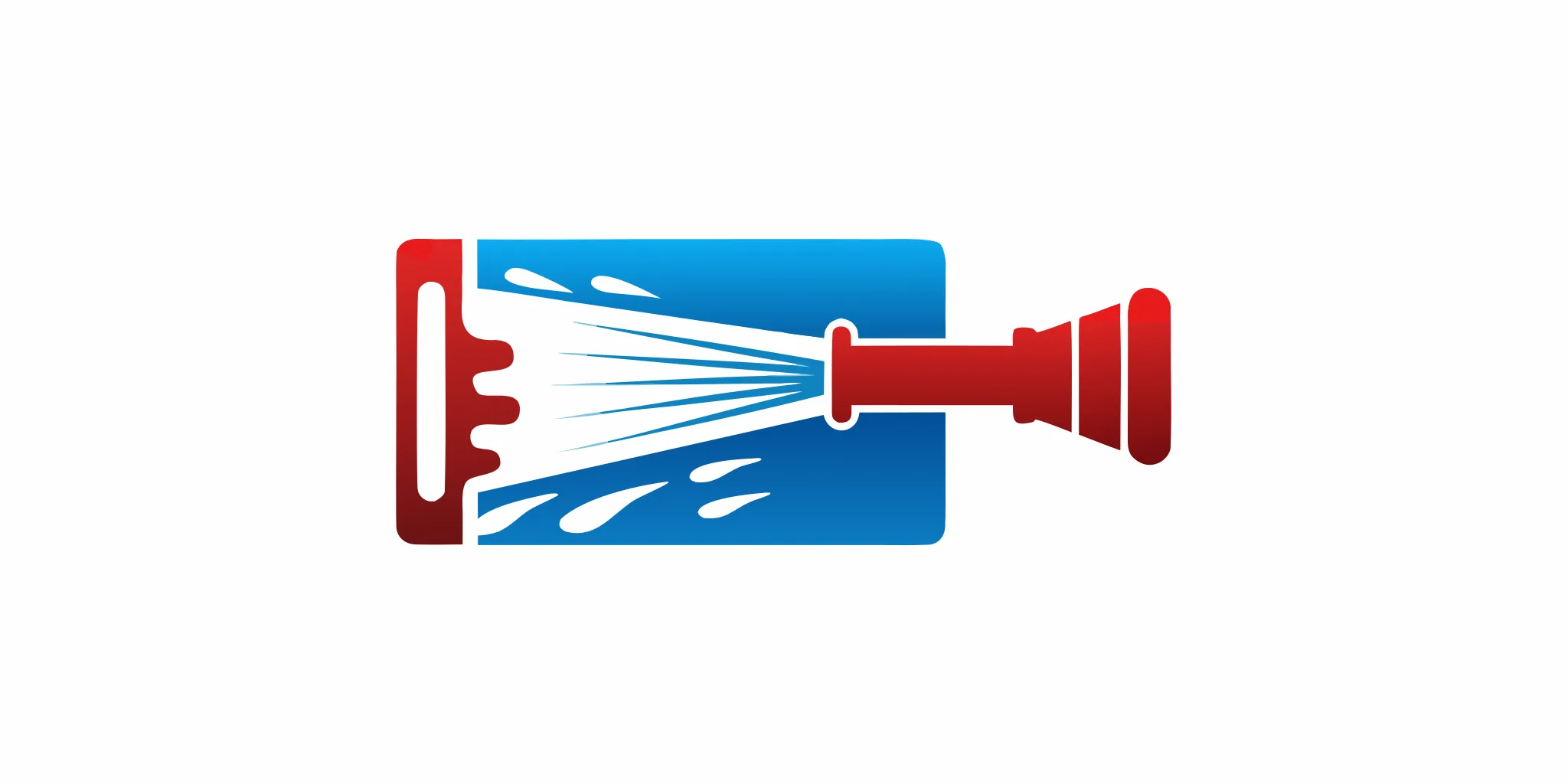 High-pressure commercial hydro jetting nozzle cleaning grease and debris from a mainline pipe