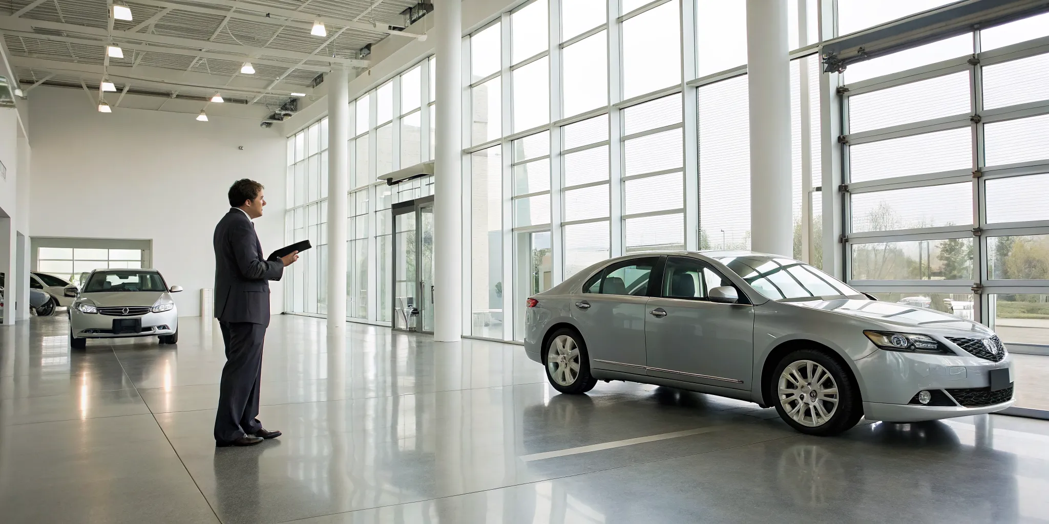 Dealership trade-in appraisal to find out how much my car is worth.