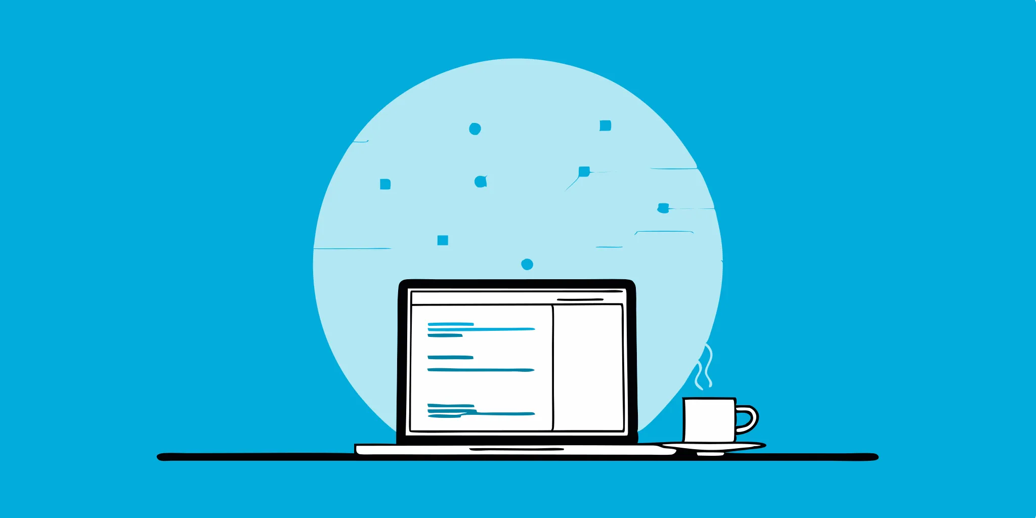 Java automation testing code on a laptop.