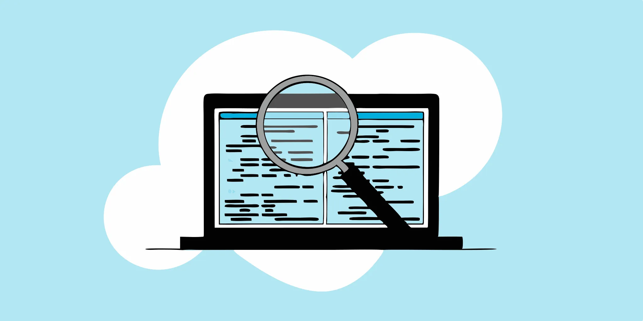 Software testing code review for quality control.