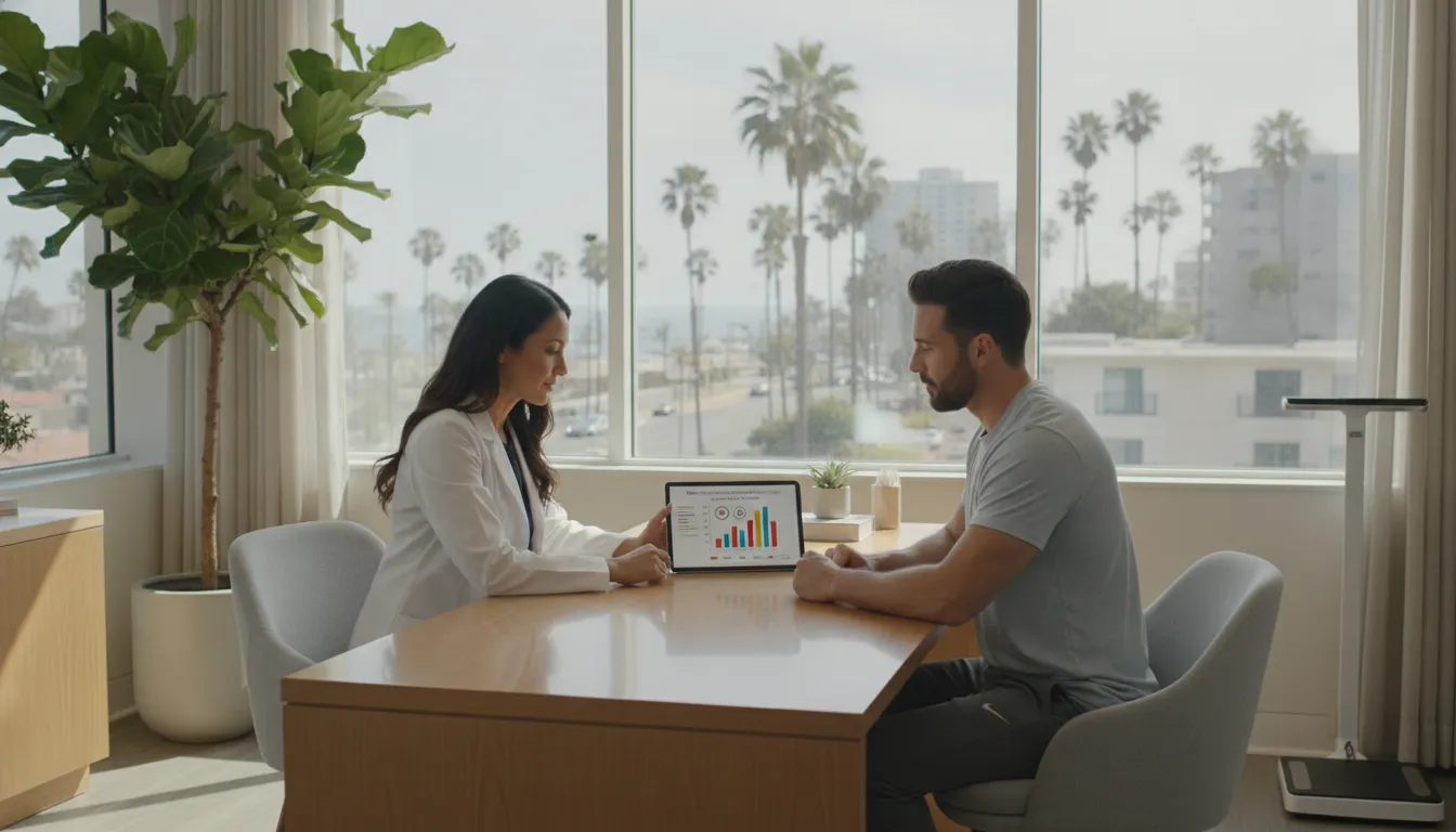 Physician-led tirzepatide vs semaglutide weight loss consultation in San Diego