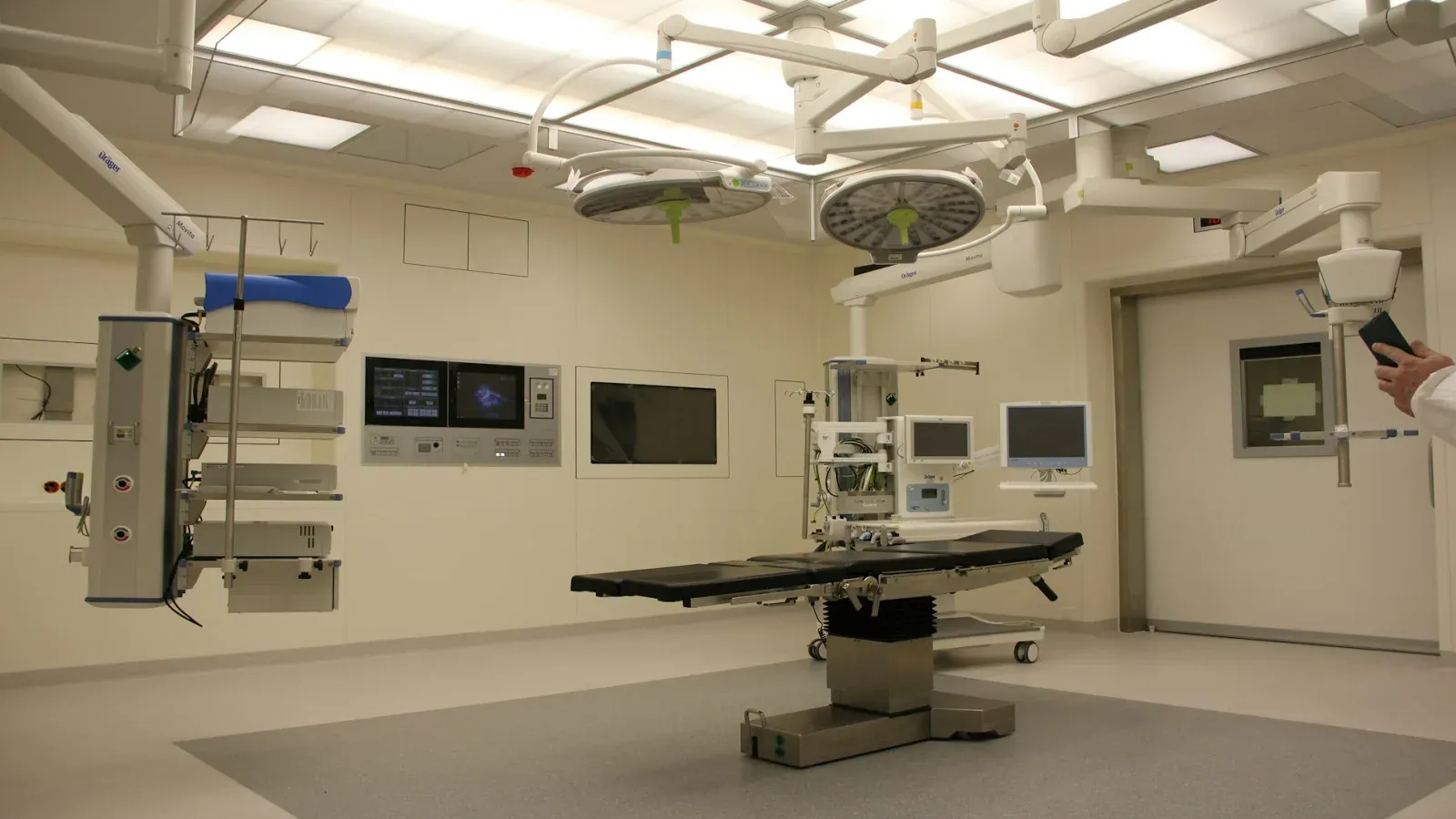 Modern medical imaging and radiology equipment in a hospital