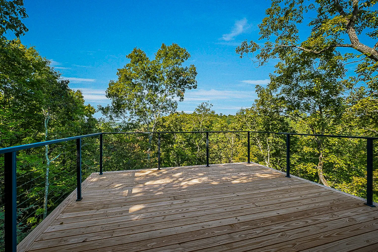 View from the rooftop deck at The Preserve at Dale Hollow