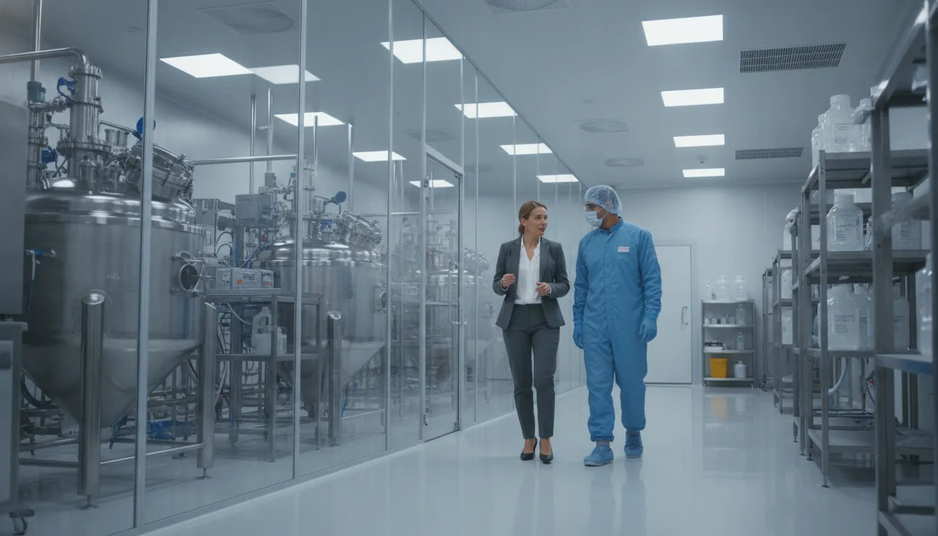 Critical Environment Certification: What It Means Facility manager and cleaning supervisor reviewing controlled-environment procedures