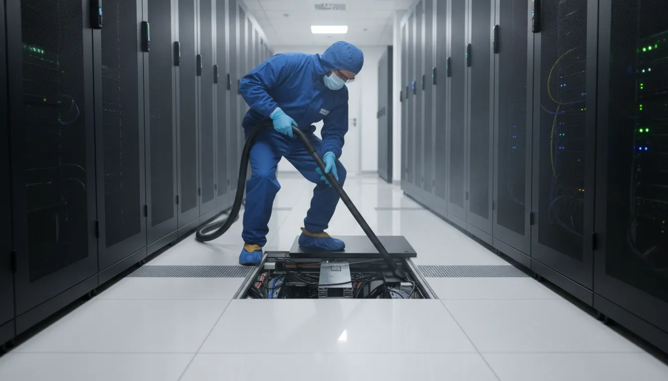 Zinc Whiskers in Data Centers: Cleaning Guide HEPA cleaning process for zinc whiskers in data centers