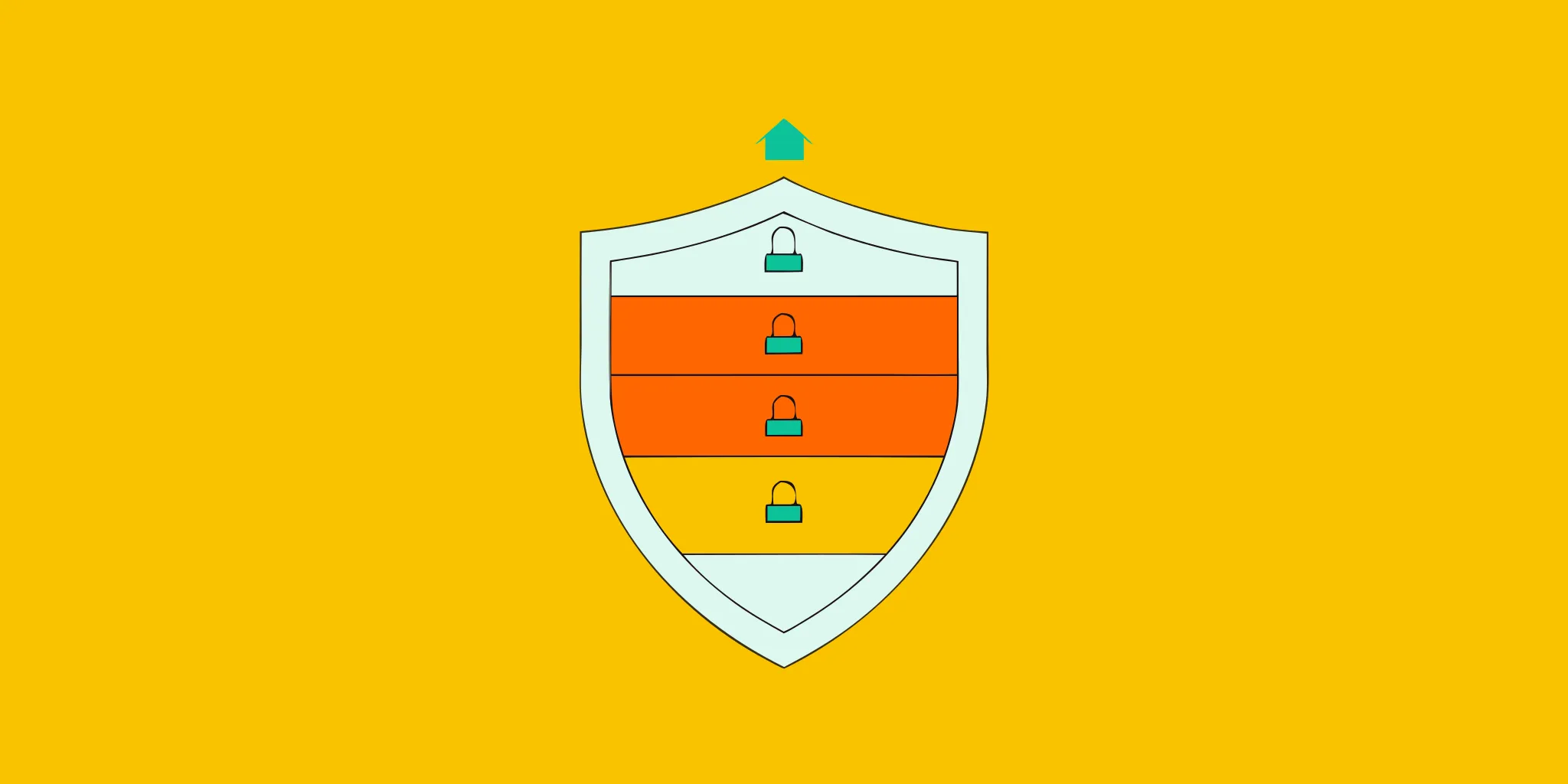 Cybersecurity shield icon with three ascending certification levels representing the CMMC 2.0 framework hierarchy