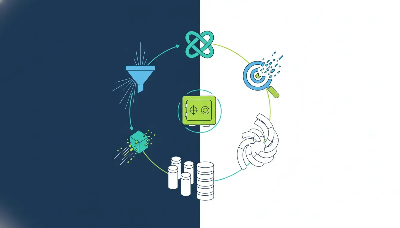 Security event lifecycle from collection through integrity verification, review, retention, and deletion