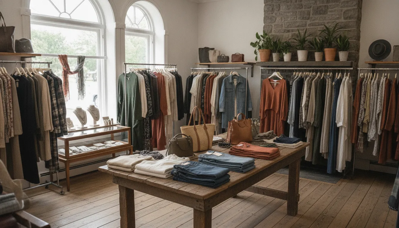 Sélection de vêtements féminins polyvalents pour une garde-robe québécoise