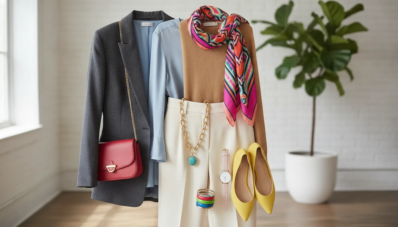Garde-robe capsule pour un style femme 50 ans