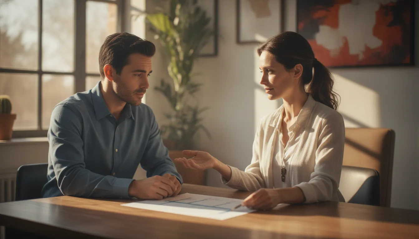 New Mexico employee discussing a termination concern with an attorney