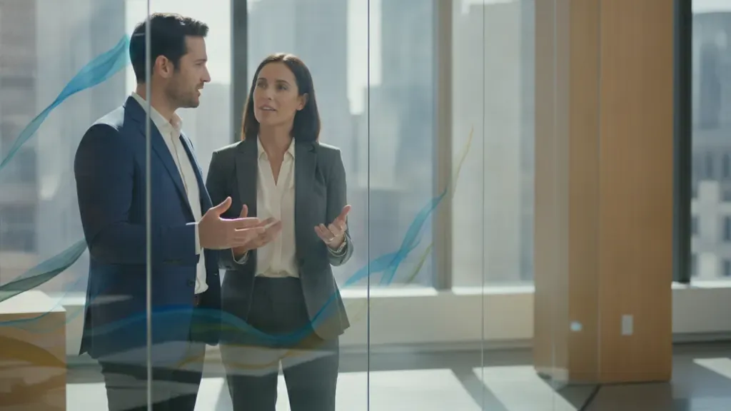 Founder discussing growth and cash planning with a fractional CFO