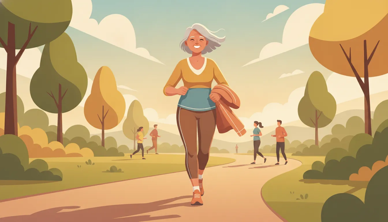 Woman returning to comfortable daily movement while managing stress urinary incontinence