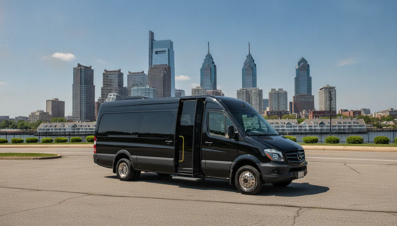 sprinter van rental Philadelphia for coordinated group travel