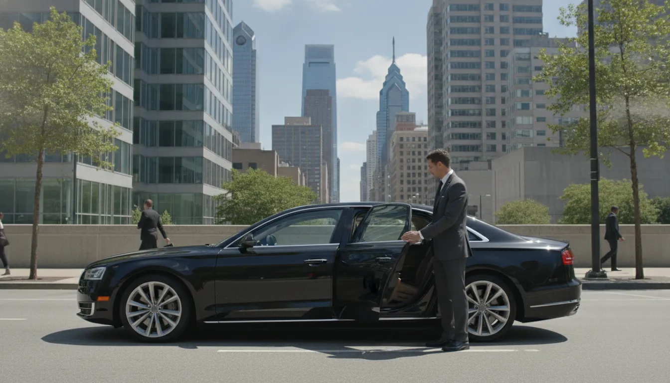 Executive sedan for business travel in Philadelphia