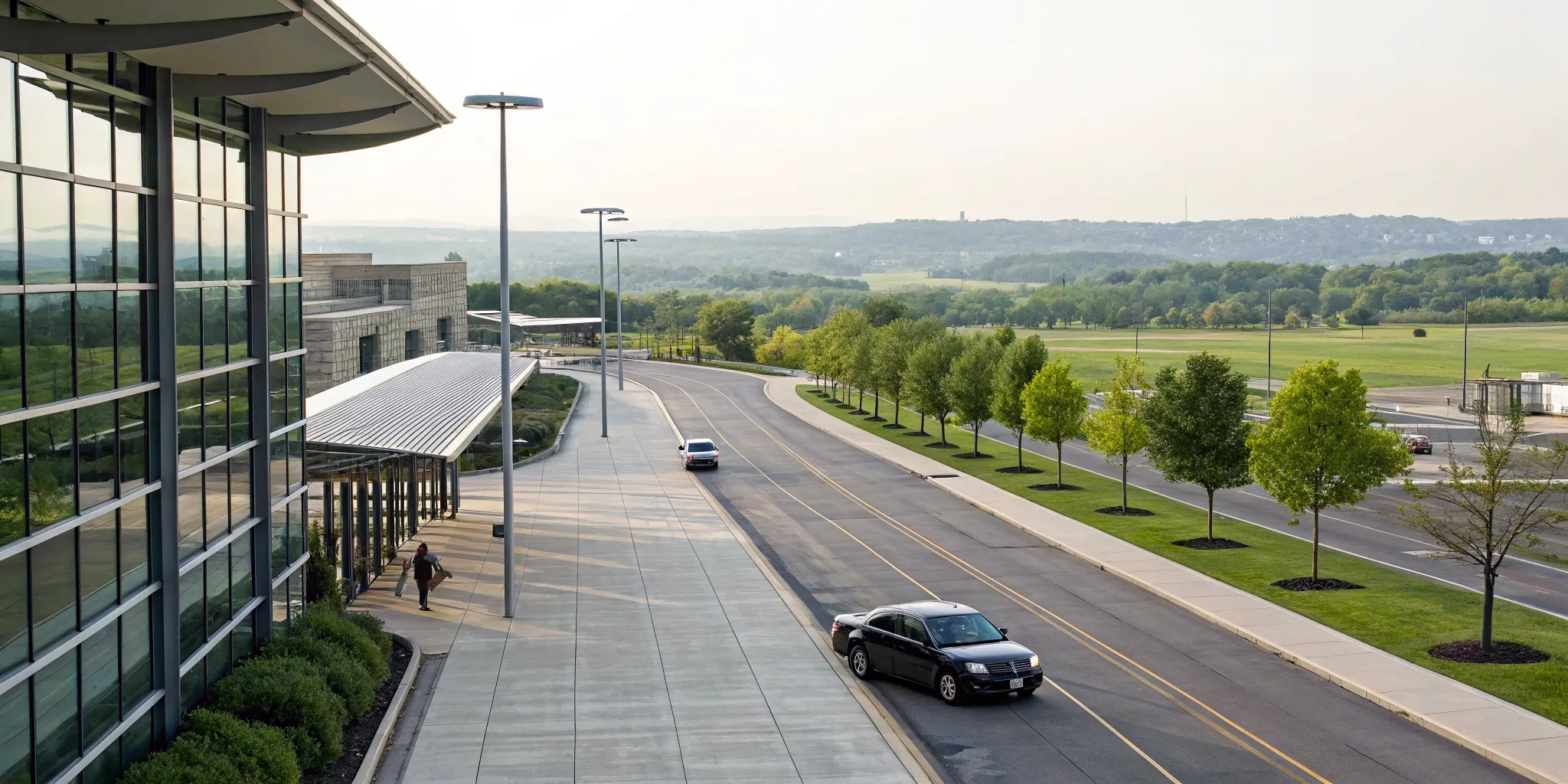 A car service at PHL airport providing transportation for travelers from Glen Mills.