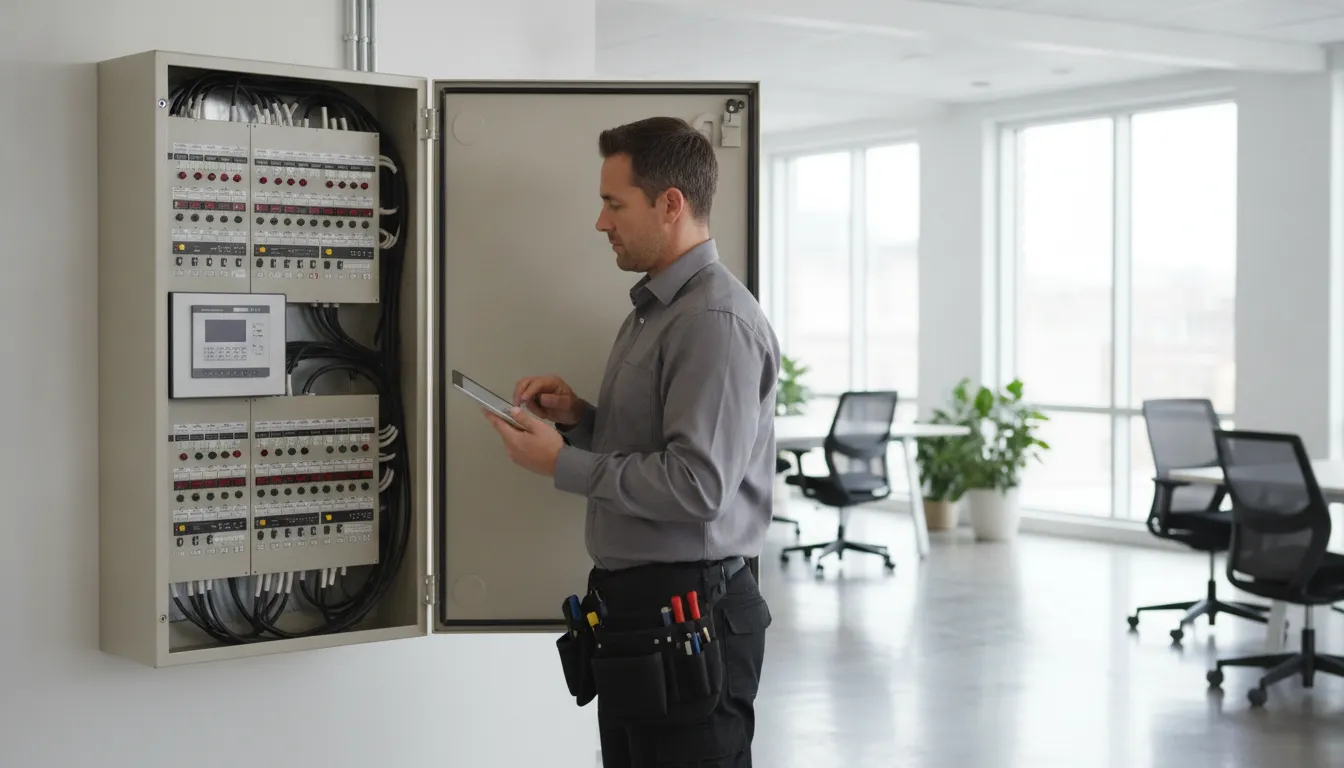 Professional alarm monitoring for an Alpharetta business