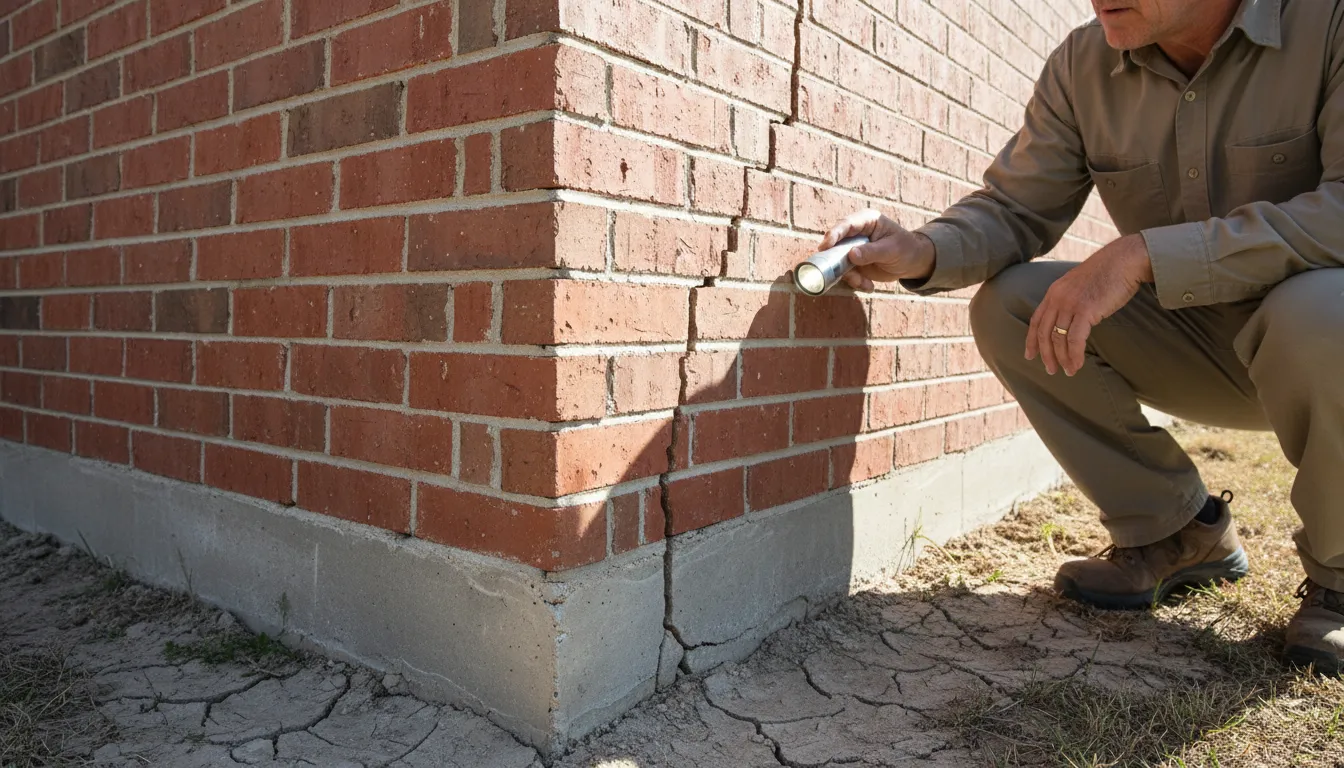 Common North Texas crack patterns that affect how much does foundation crack repair cost