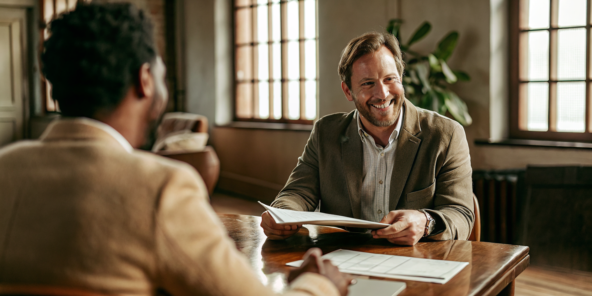 Immigration lawyer discussing a returned Canadian citizenship application with clients