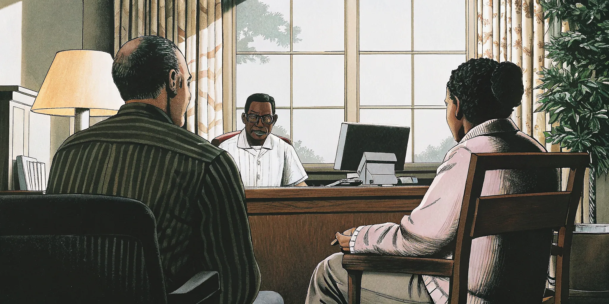 Virginia family meeting with a clinician for a cancellation of removal psychological evaluation
